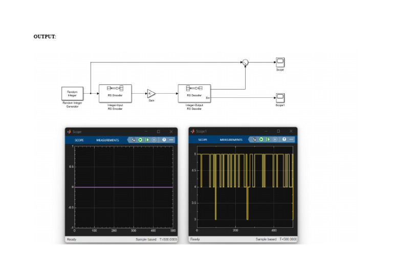 Study of Error Detection and Correction Codes Using Matlab Simulink | PDF