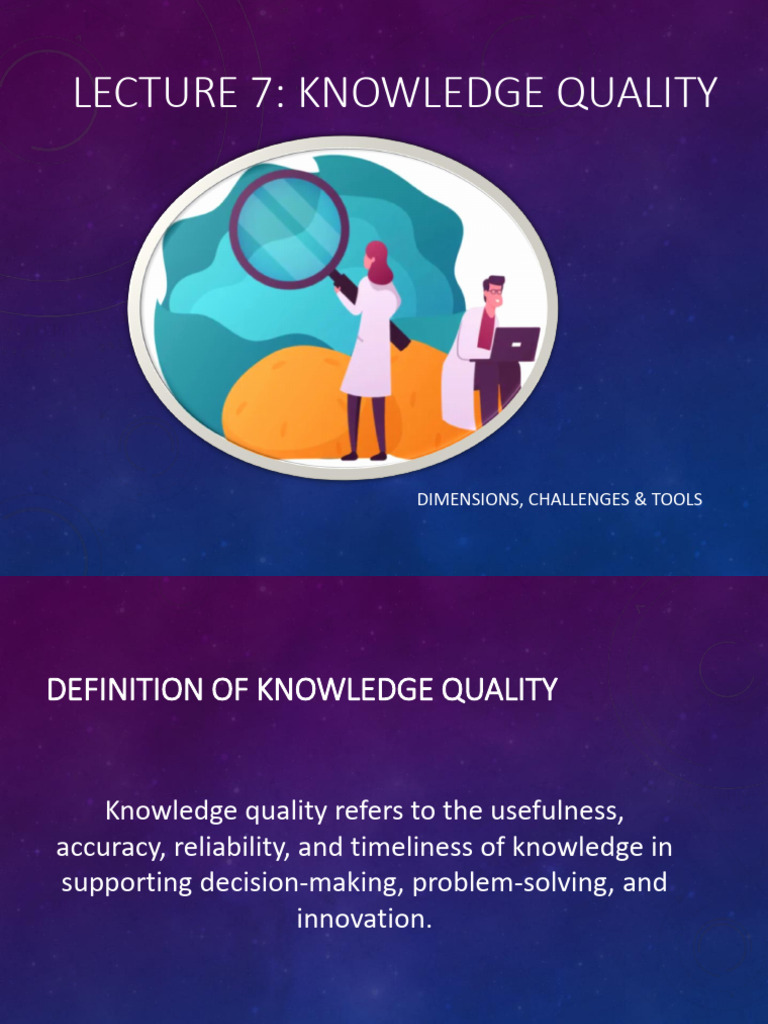 Knowledge - Management - Lectures - KUBS - 7 | PDF