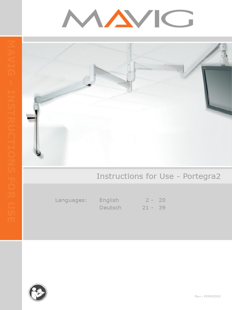 MAVIG POR02G02 PT2 Instructions For Use De+en 0115 | PDF | Disinfectant