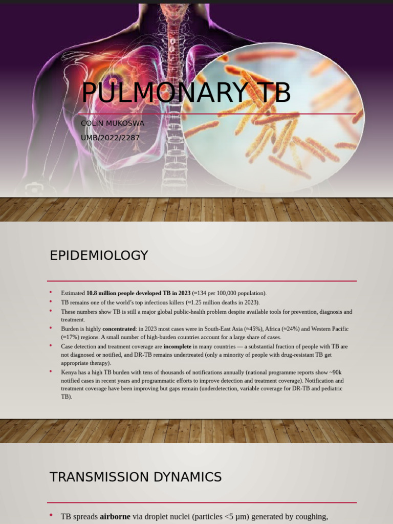 Understanding Pulmonary Tuberculosis | PDF | Tuberculosis | Medical ...