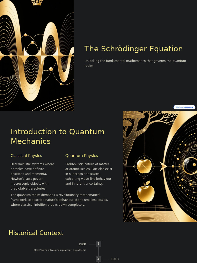 The Schrodinger Equation | PDF | Quantum Mechanics | Schrödinger Equation