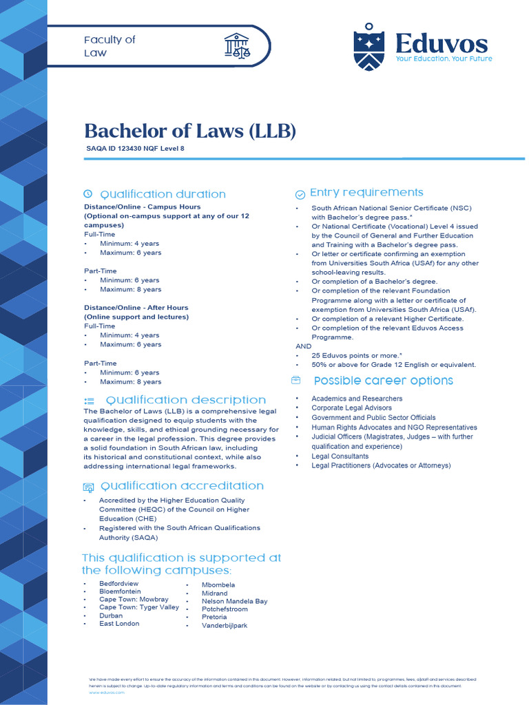 Bachelor of Laws (LLB) Overview | PDF | Critical Thinking | Criminal ...
