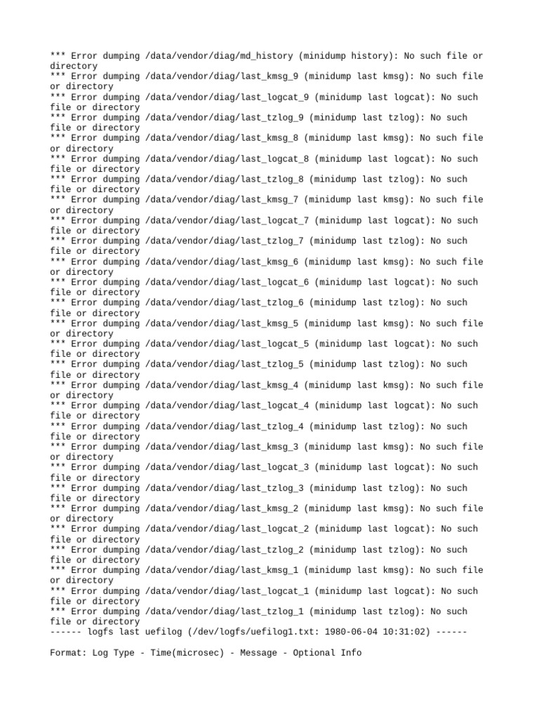 Minidump Errors and Boot Log Analysis | PDF | Booting | Computing