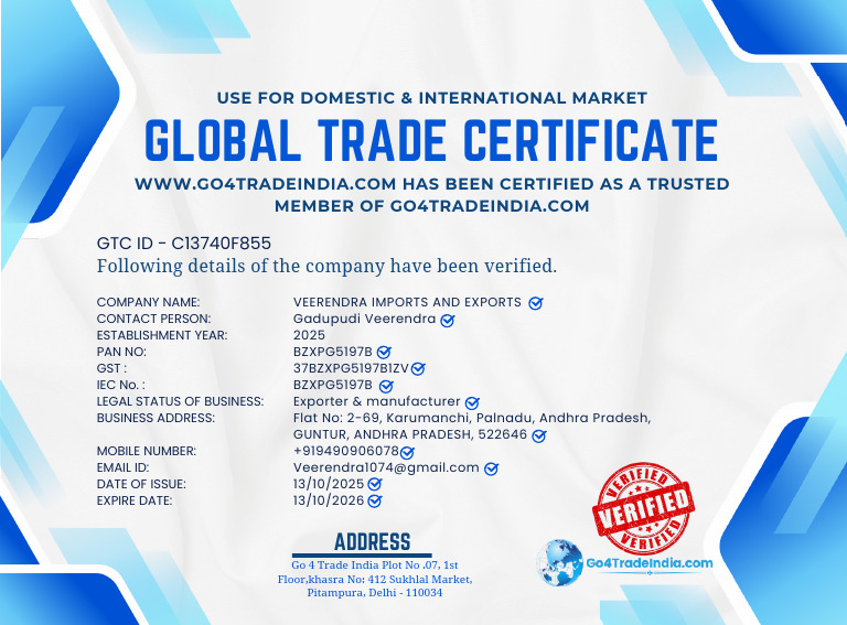 Global Trade Certificate | PDF