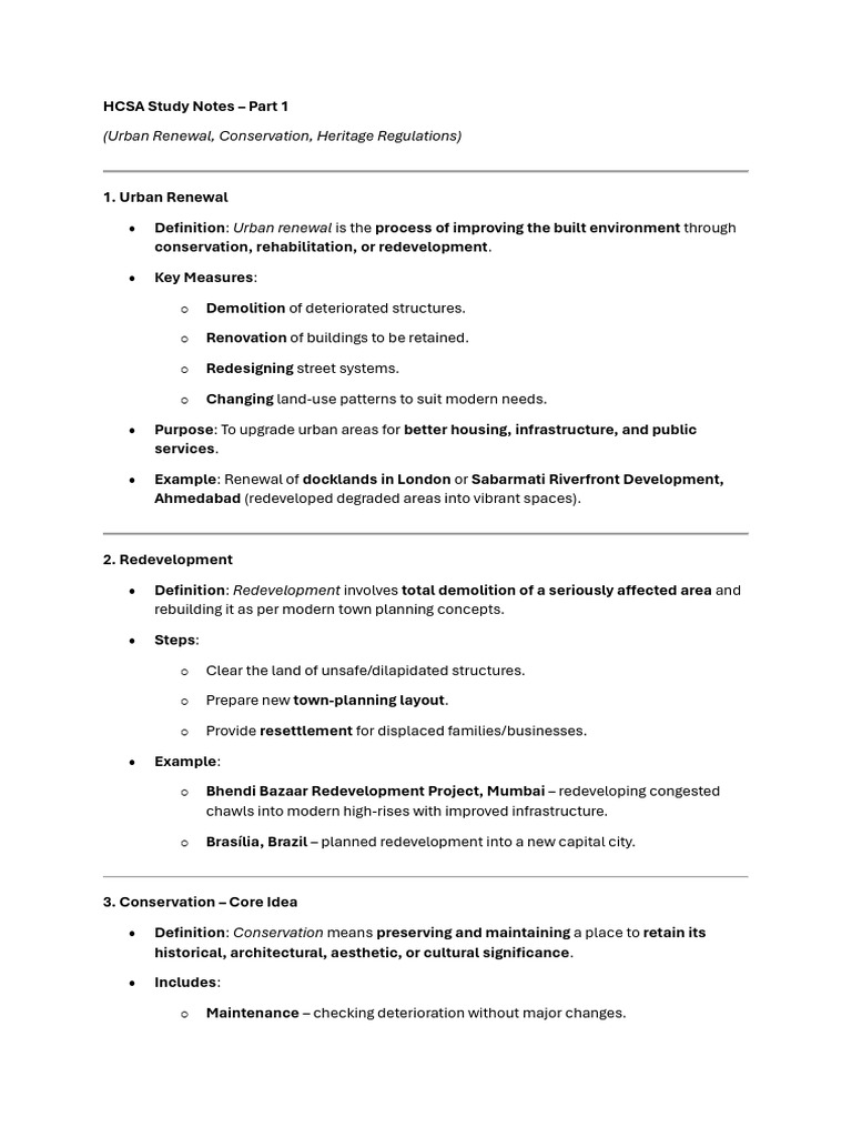 Urban Renewal and Heritage Conservation Insights | PDF | Urban Renewal ...