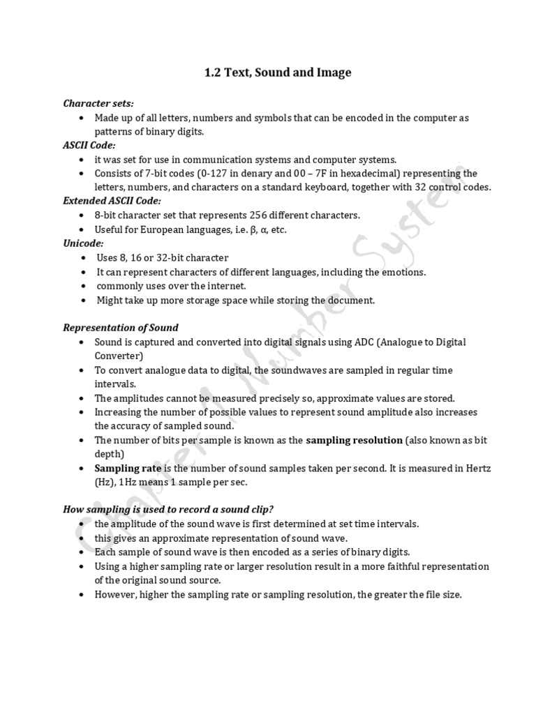 Chap 1.2 Class Notes | PDF | Pixel | Sampling (Signal Processing)