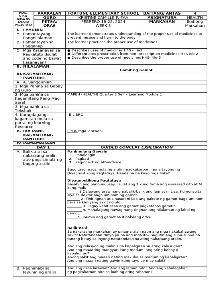 Health Module 1 | PDF