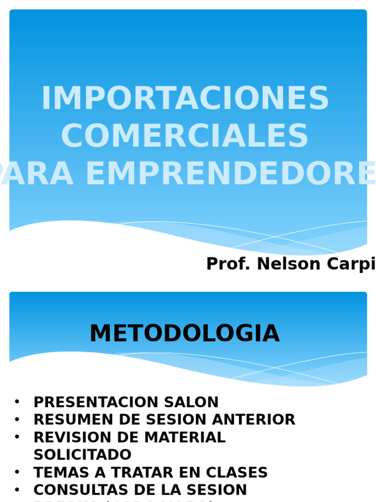 Curso Importacion | PDF | Arancel | aduana