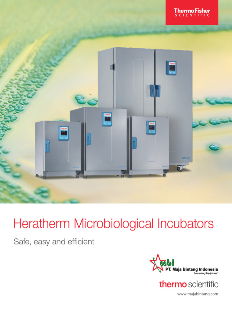Heratherm Microbiological Incubators | PDF | Bacteria | Temperature