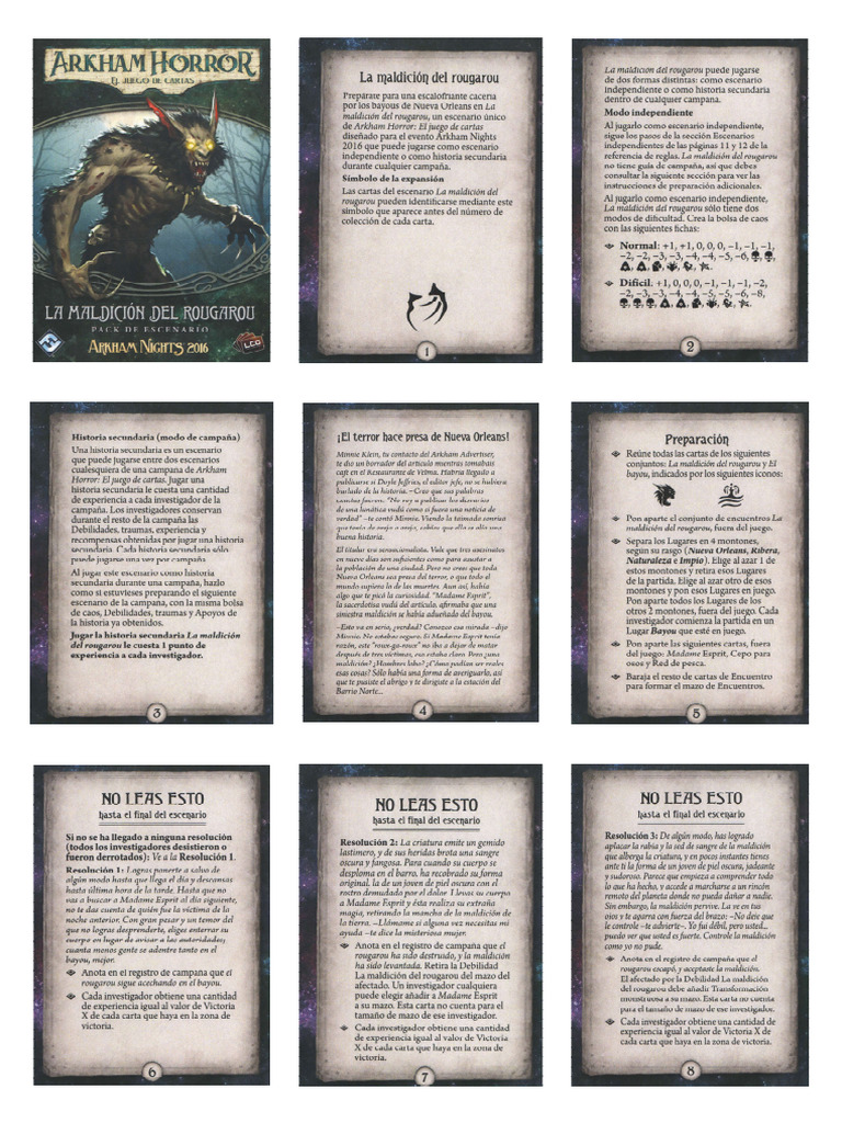 1 - ROUGAROU Imprimir | PDF