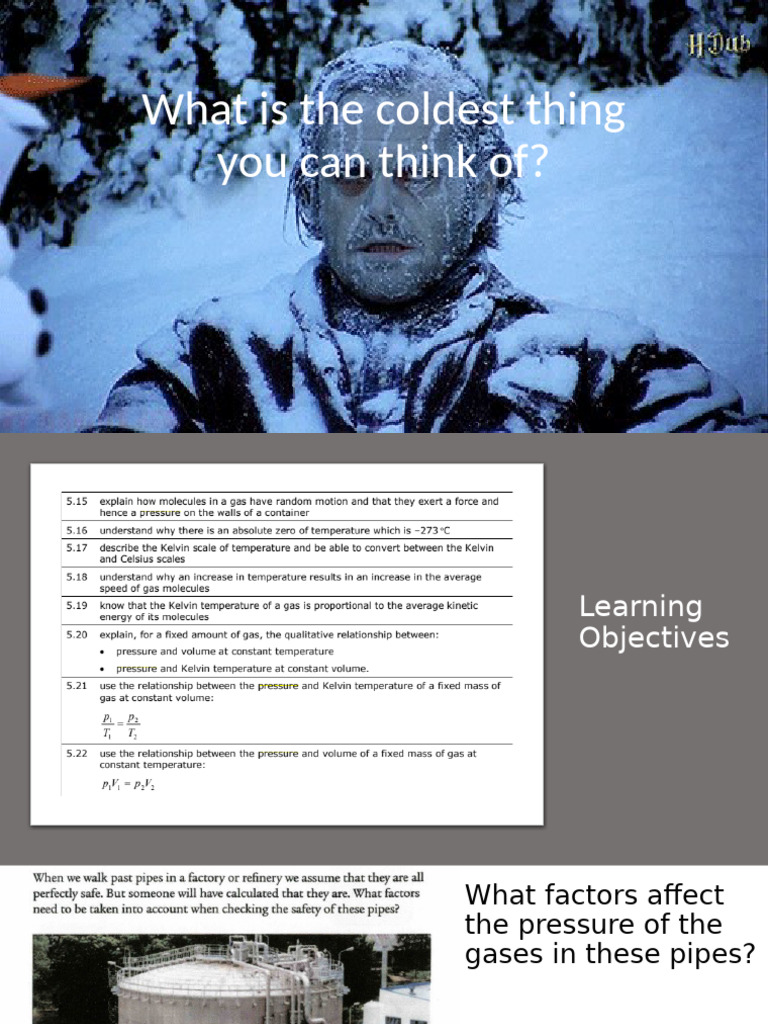 Gas-Laws-Kelvin-Scale-Absolute-Zero | PDF | Gases | Temperature