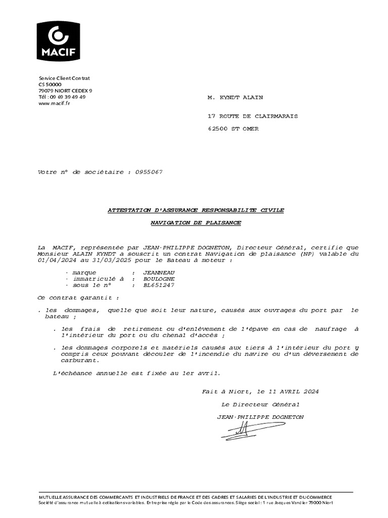 Attestation | PDF