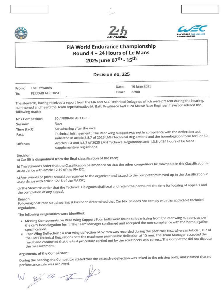 257_doc 257 - Decision No.225 | PDF