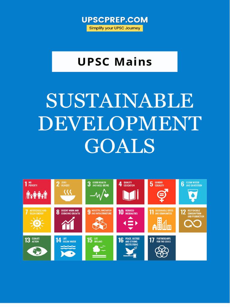 UPSC Mains: Sustainable Development Goals | PDF | Sustainability ...
