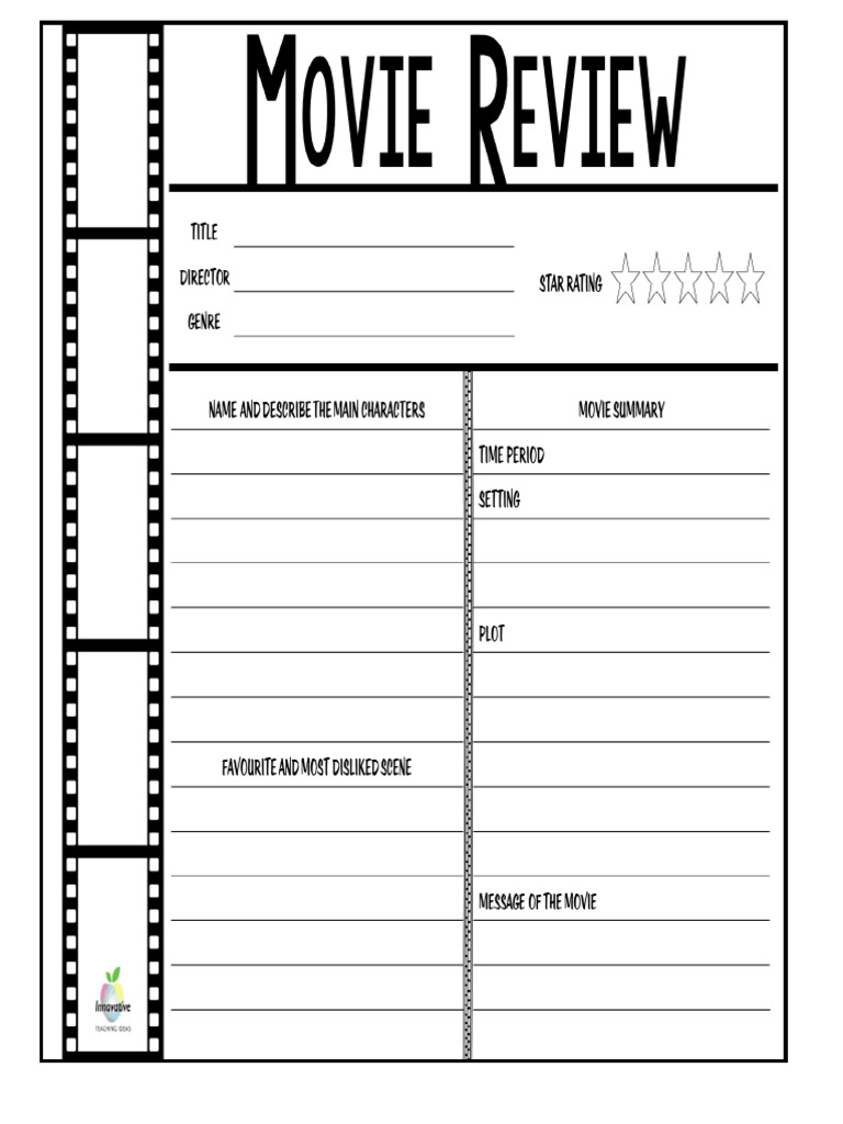 Homework 3 A Film or Series Review | PDF