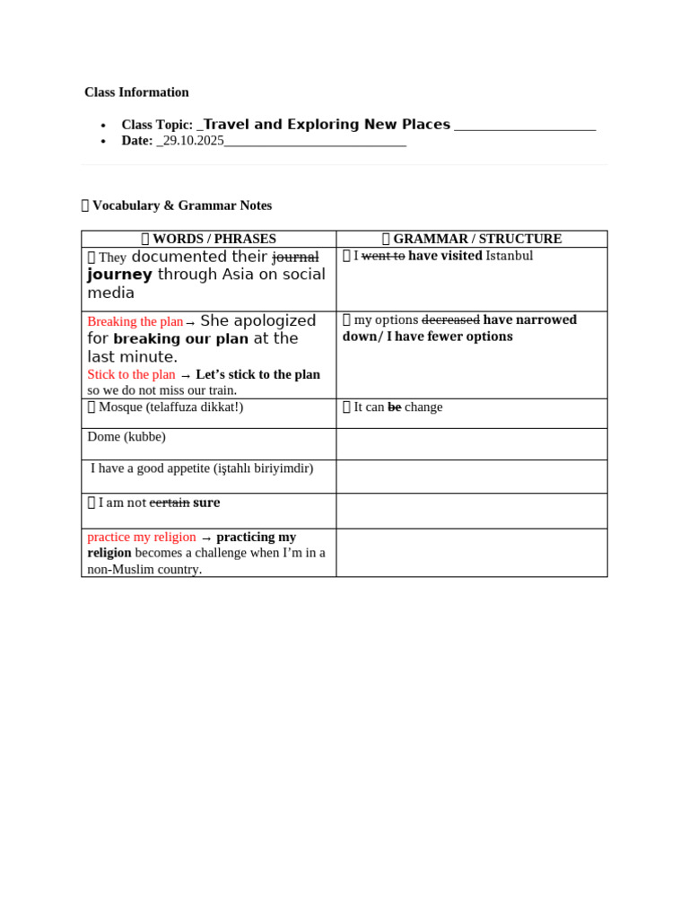 Class Feedback3 | PDF