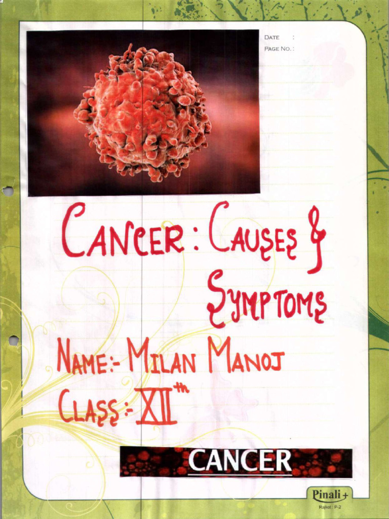 Cancer: Page N | PDF