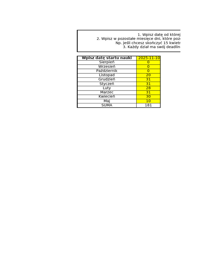 Math Calendar | PDF
