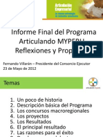 Informe Final Del Programa Articulando MYPERU-F Villaran-23Mayo2012-b