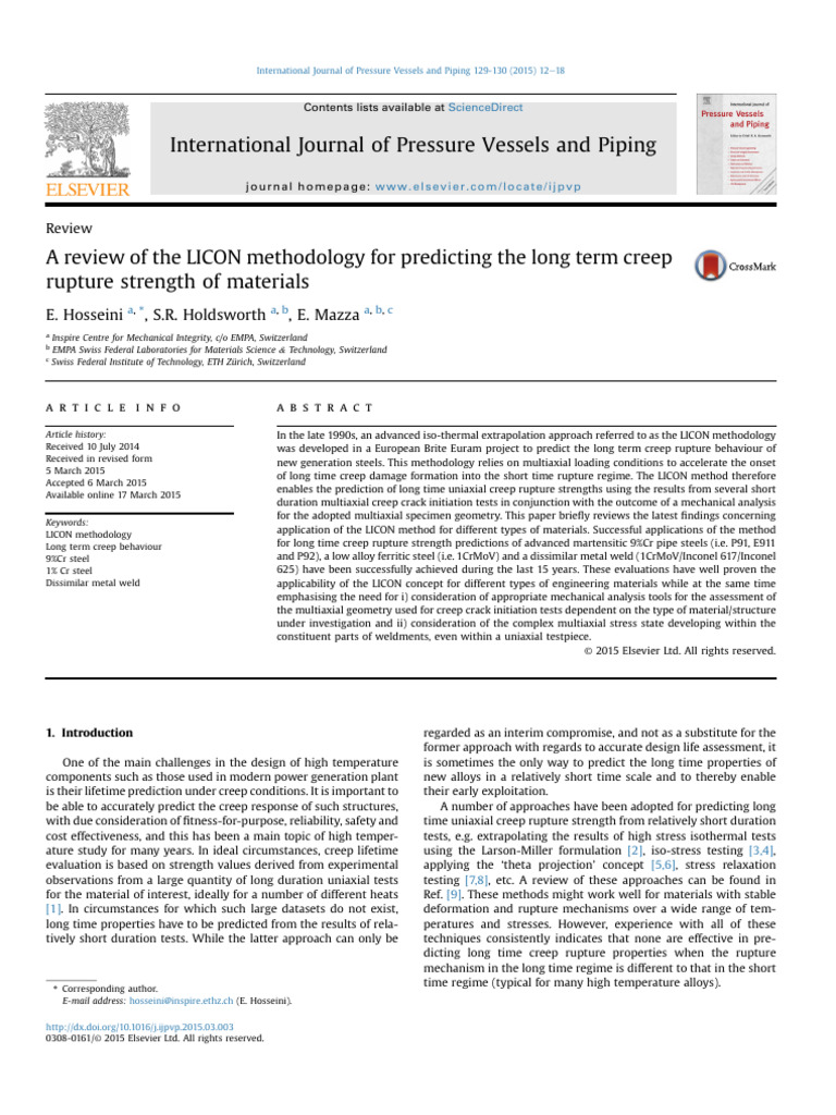 A Review of The LICON Methodology For Predicti 2015 International ...