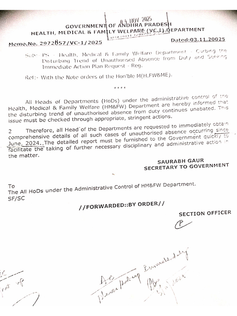 Unauthorised Memo | PDF