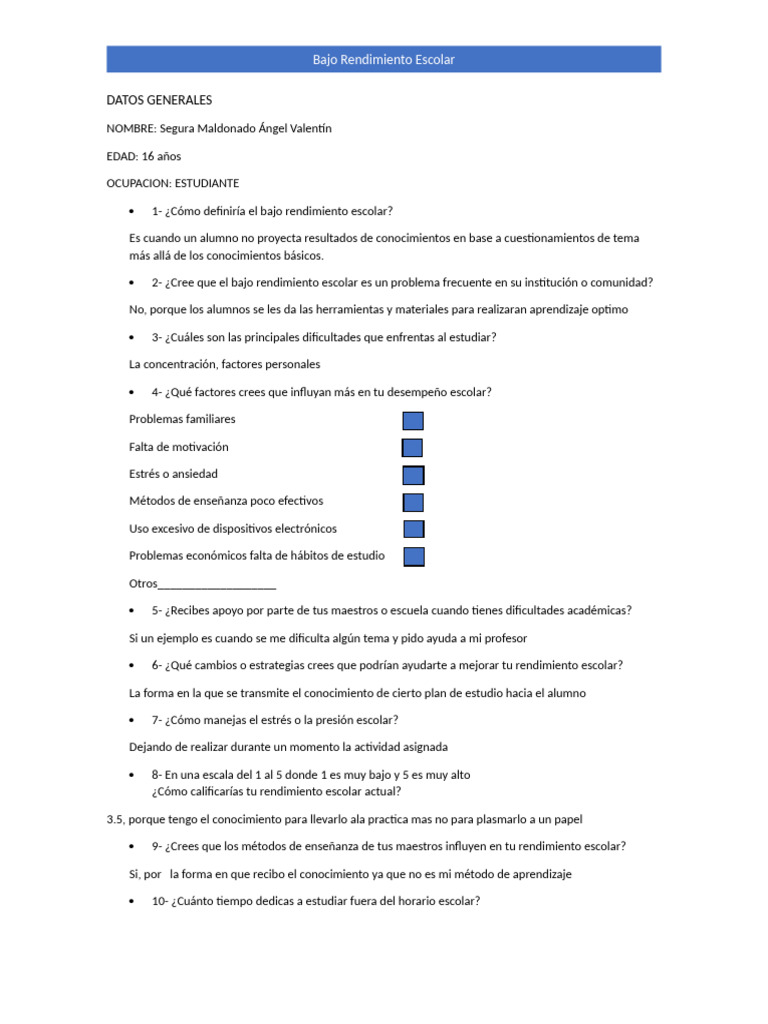 Estrategias para Mejorar el Rendimiento Escolar | PDF | Método de ...