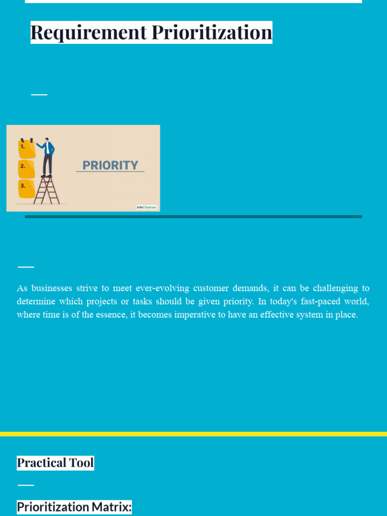 Requirement Prioritization | PDF | Agile Software Development | Analytics