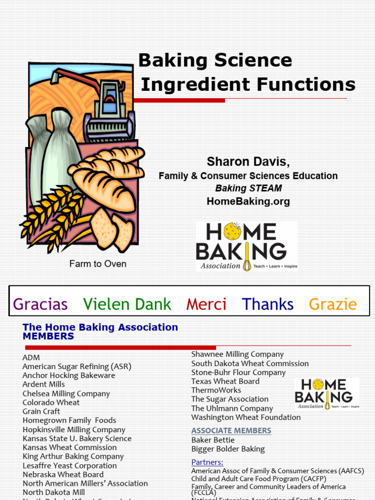 Ingredient Functions in Baking | PDF | Flour | Breads
