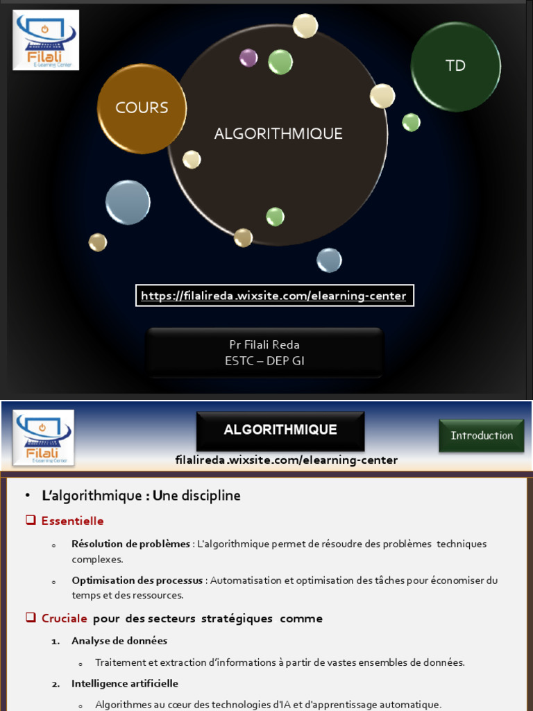Introduction à l'Algorithmique et Pseudo-Code | PDF | Structure de ...