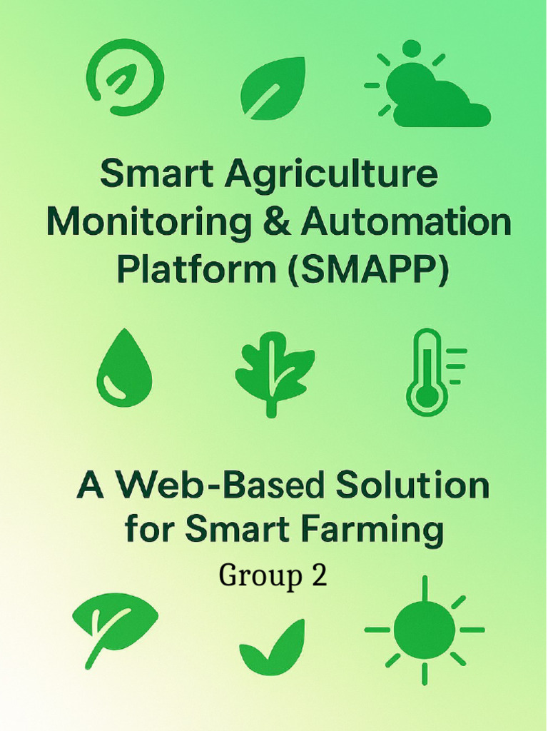 Smart Agriculture Monitoring Platform | PDF | Internet Of Things ...