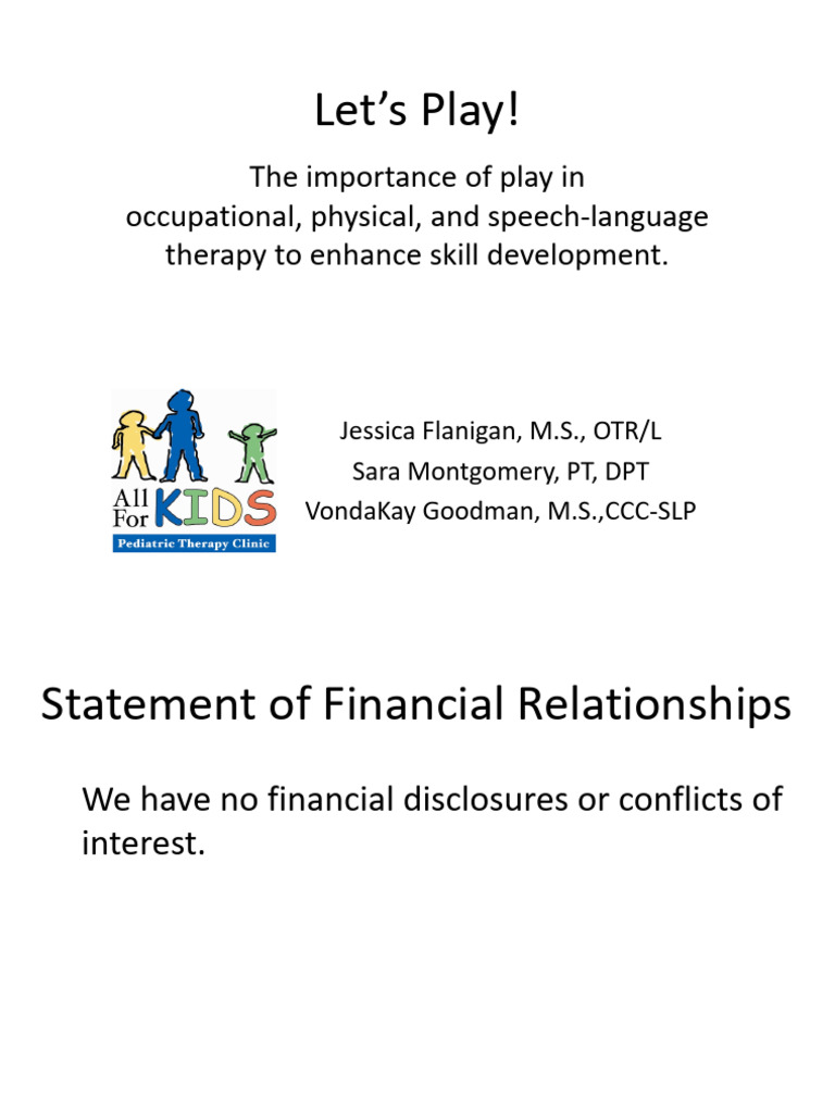 The Role of Play in Child Development | PDF | Behavioural Sciences ...