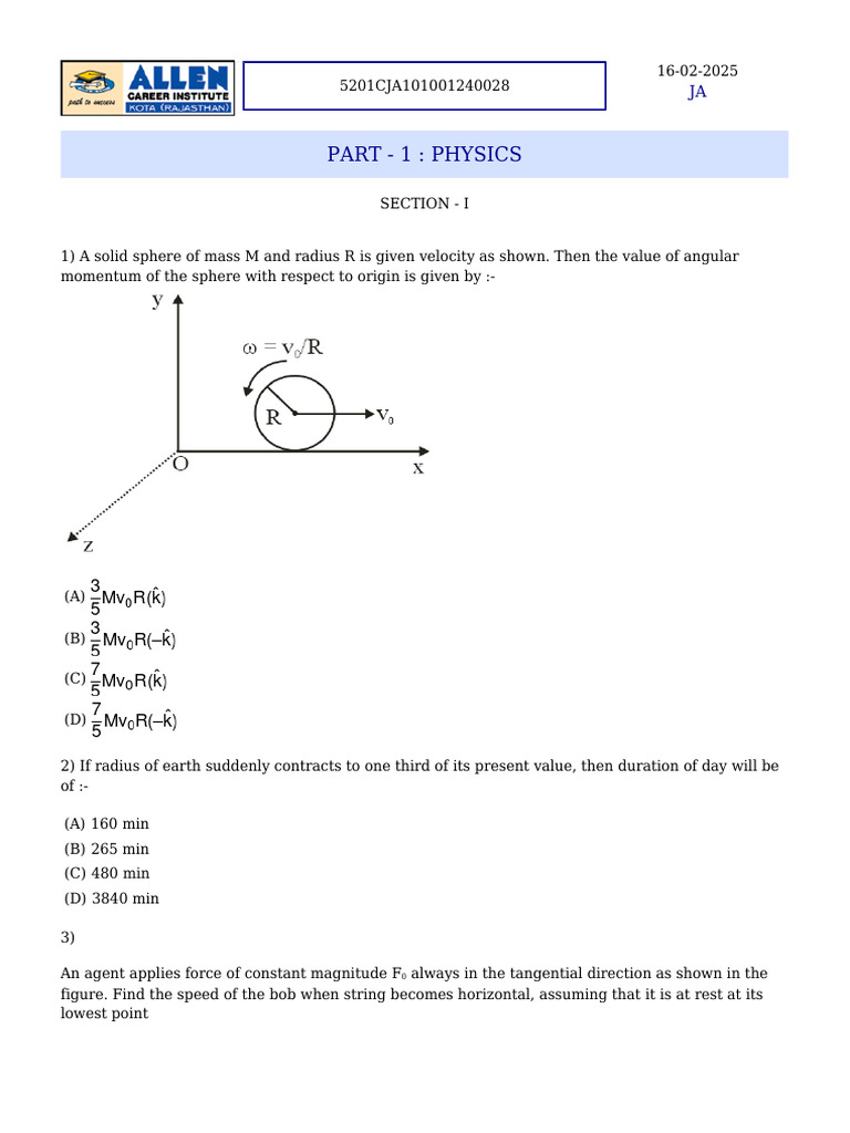 Solution 1 | PDF | Force | Acceleration