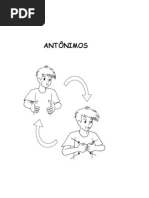 ANTÔNIMOS - Libras