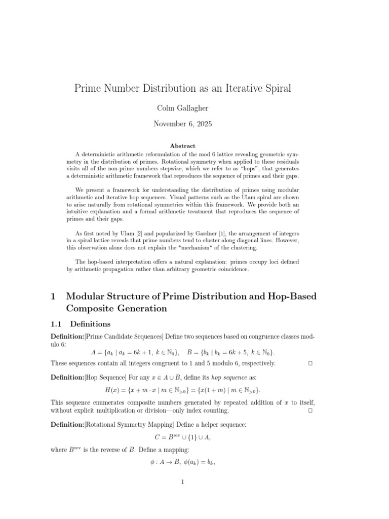 2511.0025v1 | PDF | Prime Number | Multiplication