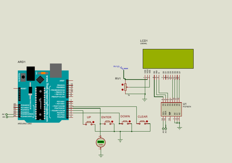 LCD Menu Diagram | PDF