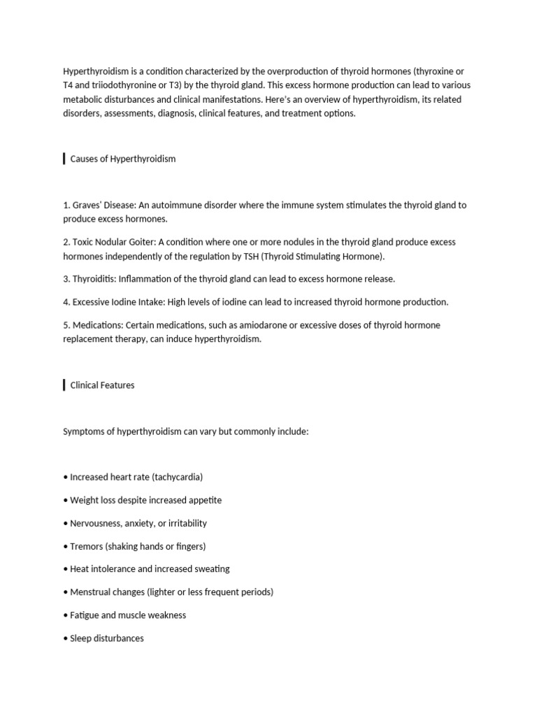 Hyperthyroid is m | PDF | Hyperthyroidism | Hypothyroidism