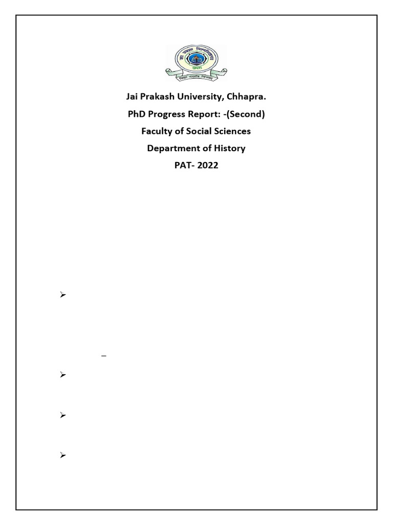 PhD Progress Report: Shubhalaxmi Karn | PDF