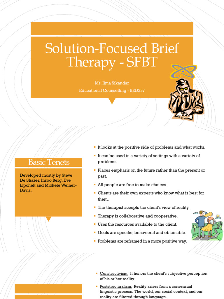 Solution-Focused Brief Therapy Overview | PDF | Psychotherapy | Reality