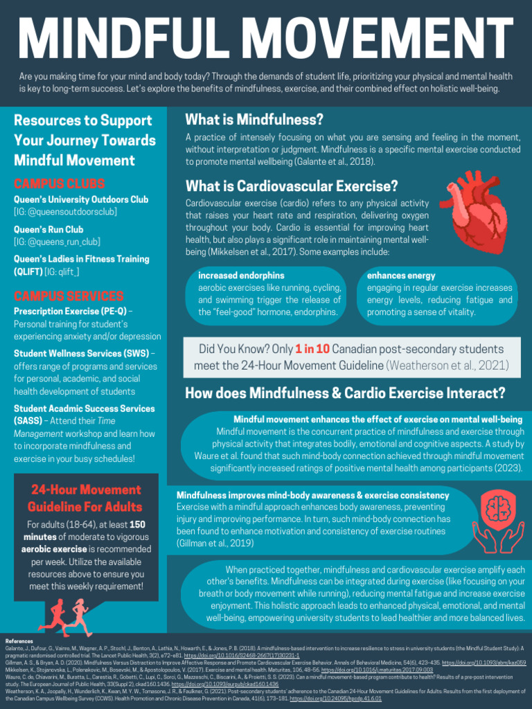 Mindful Movement Resources for Students | PDF | Aerobic Exercise ...