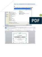 Tutorial Para Crear Una Combinacin Por Correspond en CIA