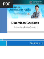 Dinámicas Grupales  Planeamiento Estratégico- taller