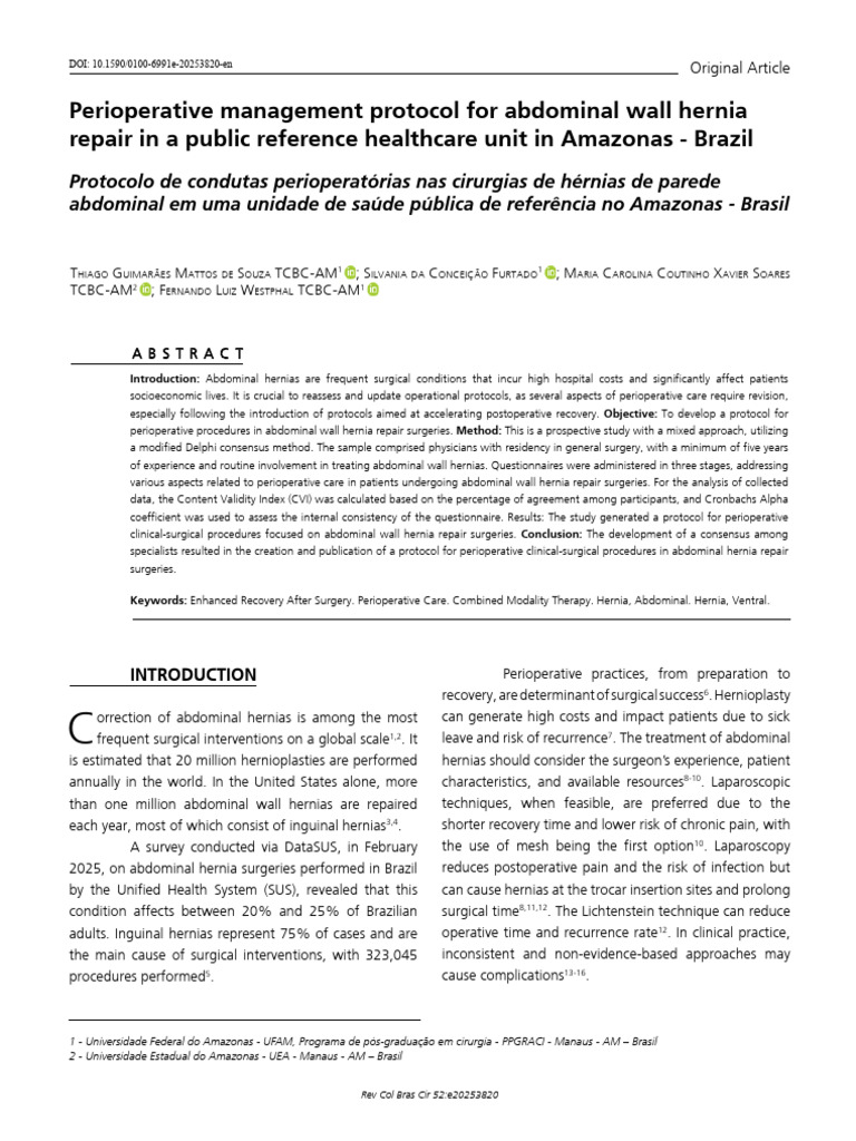 Abdominal hernias | PDF | Perioperative | Health Care