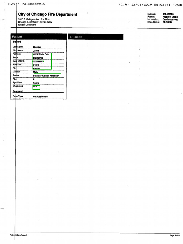 Juice WRLD Full Autopsy Report PDF Cardiopulmonary Resuscitation(02)
