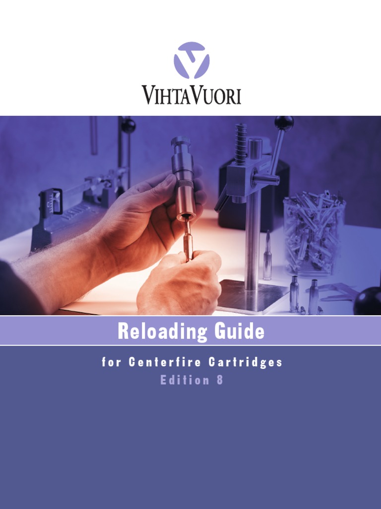 Vihtavuori Reloading Guide 2024 | PDF | Cartridge (Firearms