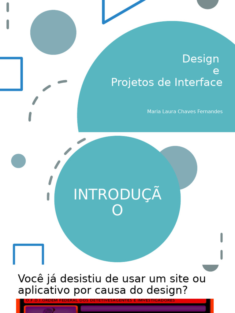 Princípios de Design de Interface e UX | PDF | Experiência de usuário ...