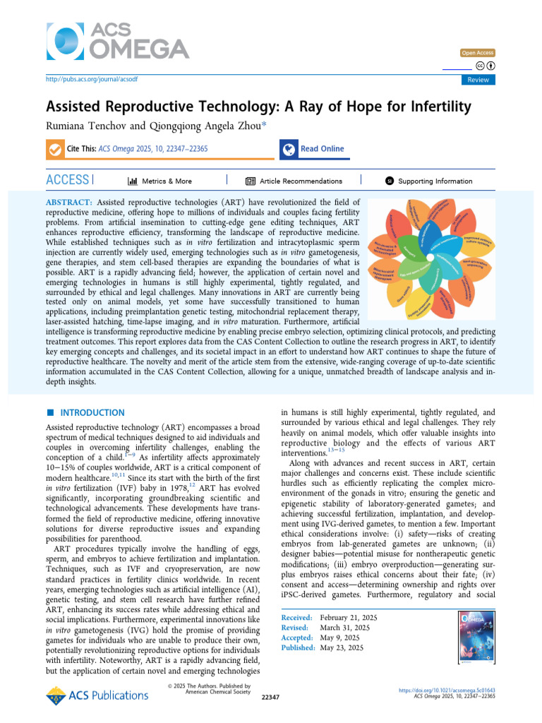 Advances in Assisted Reproductive Technology | PDF | In Vitro ...