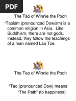 Download The Tao of Winnie the Pooh 1 by Whitefang Hunter SN94610462 doc pdf