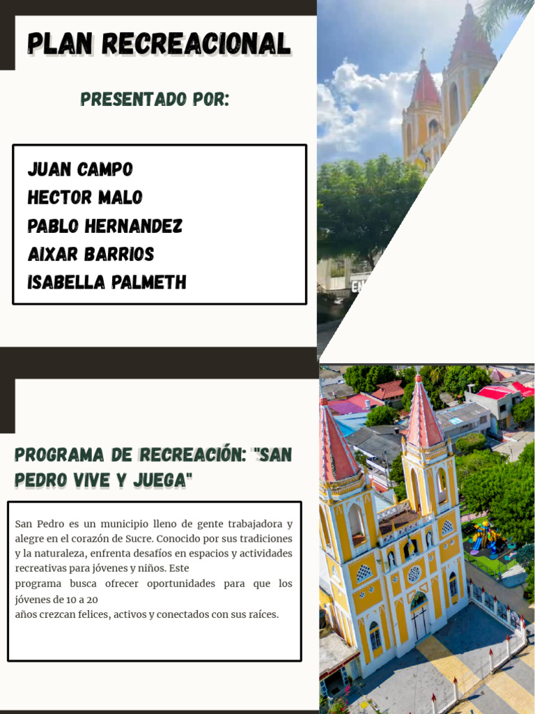 Programa Recreativo "San Pedro Vive y Juega" | PDF