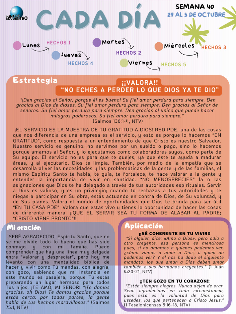 Servicio y Gratitud en la Fe Cristiana | PDF | Oración | Cristo (título)