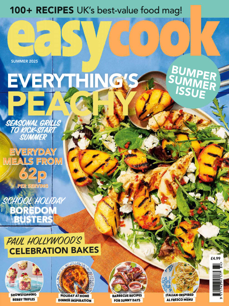 Easy Cook - Summer 2025 UK | PDF | Tofu | Zucchini